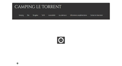 Desktop Screenshot of camping-le-torrent.com